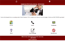 Tablet Screenshot of damouspsych.com